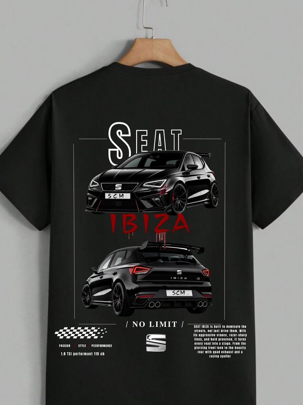 T-SHIRT OVERSIZE SEAT ibiza