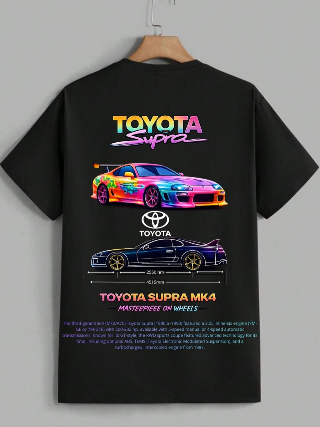 T-SHIRT NORMAL Toyota supra mk4
