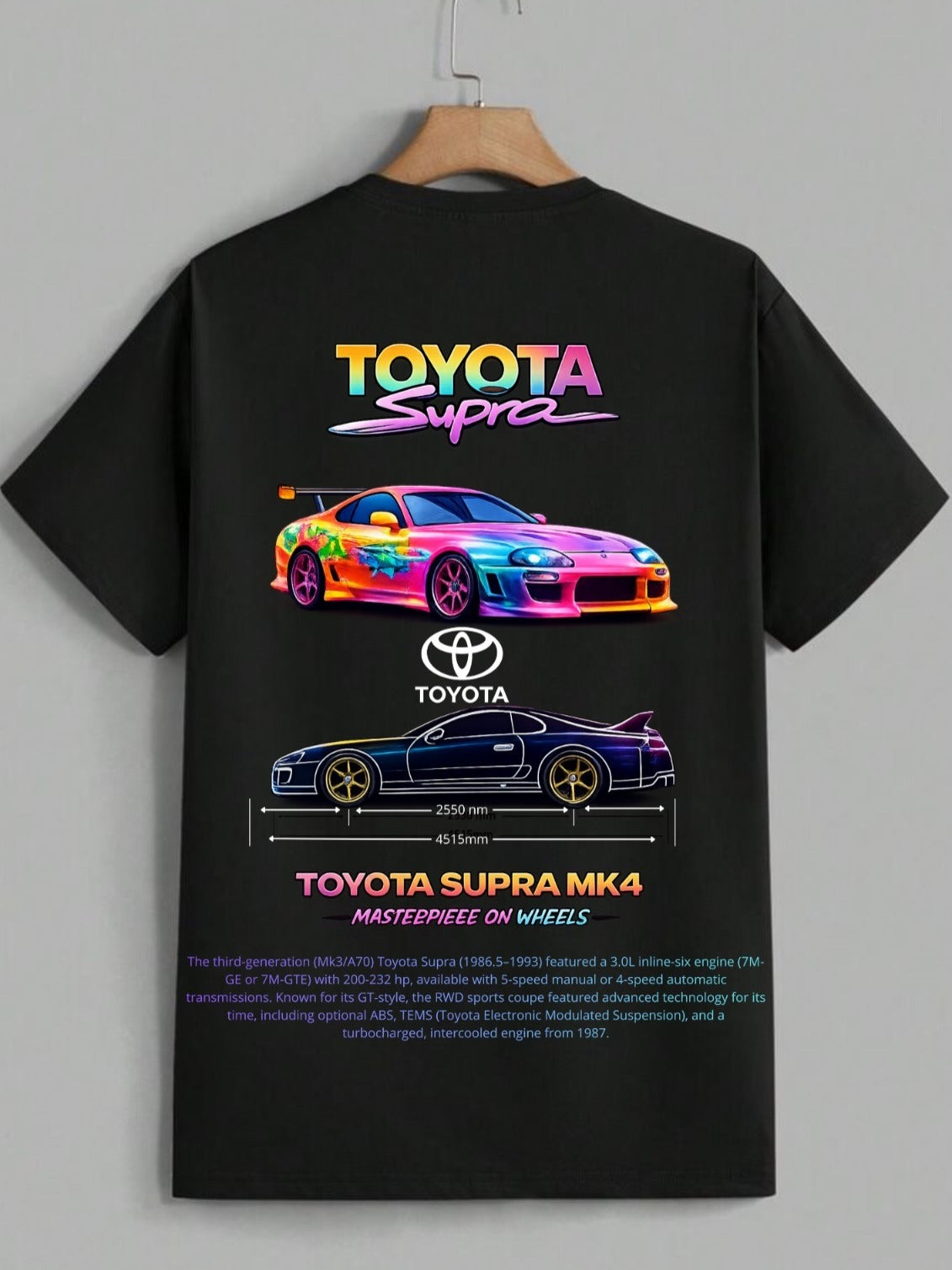 T-SHIRT NORMAL Toyota supra mk4