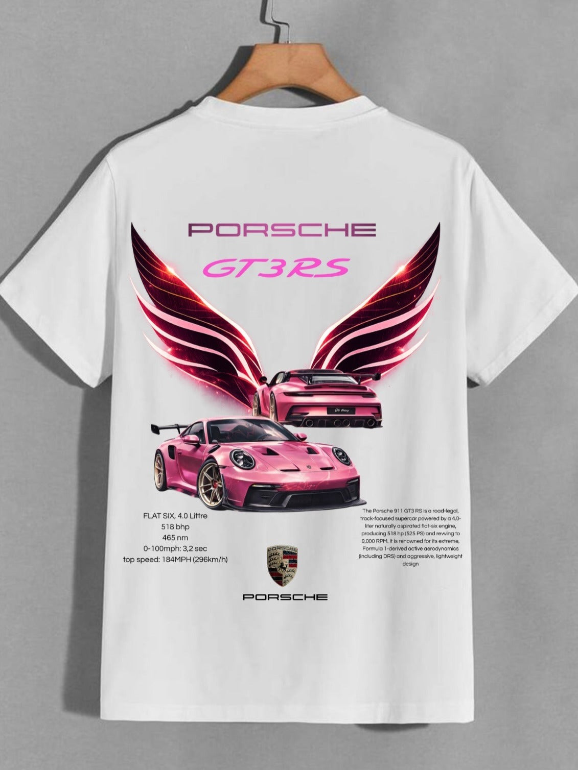 T-SHIRT OVERSIZE Porsche GT3 RS