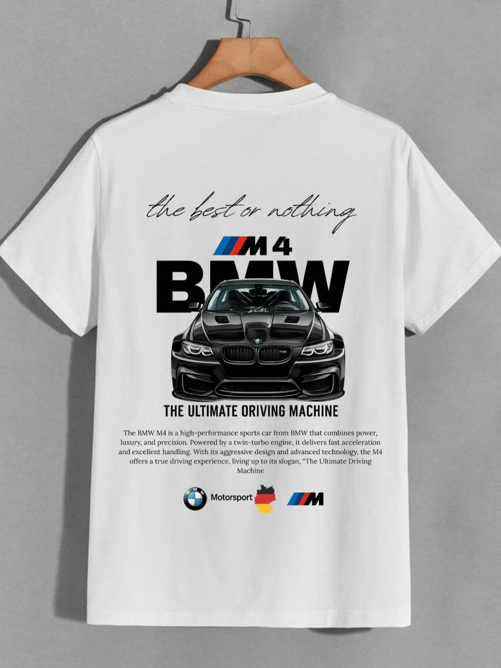 T-SHIRT OVERSIZE BMW M4