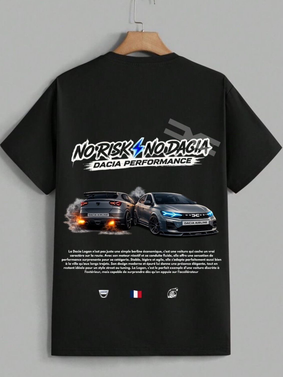 T-SHIRT NORMAL Dacia Logan