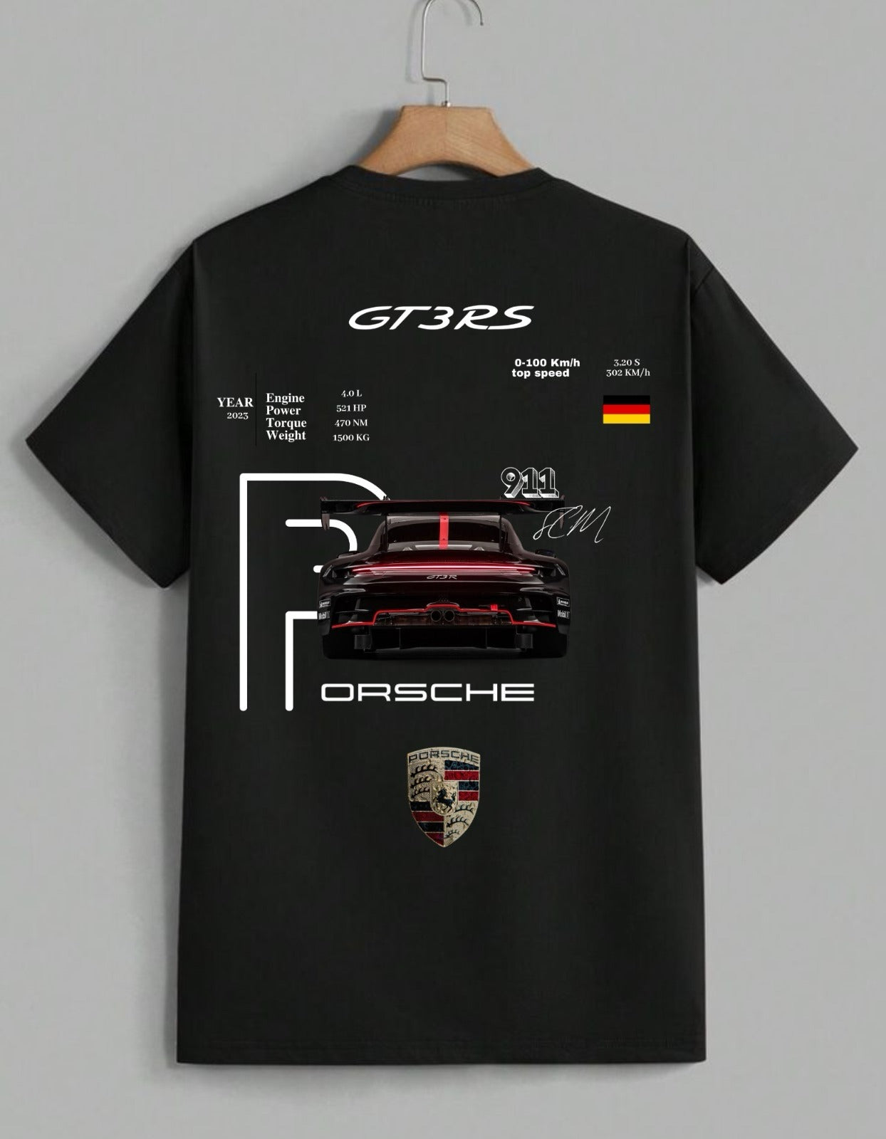 T-SHIRT NORMAL Porsche GT3 RS