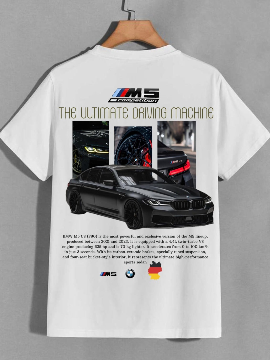 T-SHIRT OVERSIZE BMW M5 Competition ( F90 )