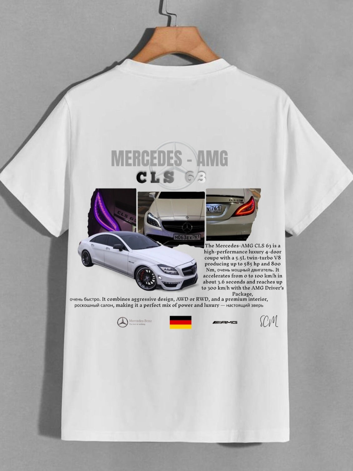 T-SHIRT OVERSIZE Mercedes CLS 63